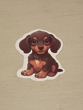 10/$10 Stickers Decal - Dachshund Puppy Kawaii Animal Sticker - New